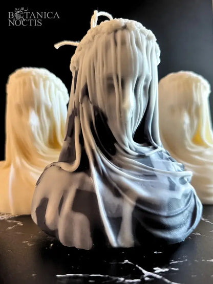 Veiled Sculptural Candle
